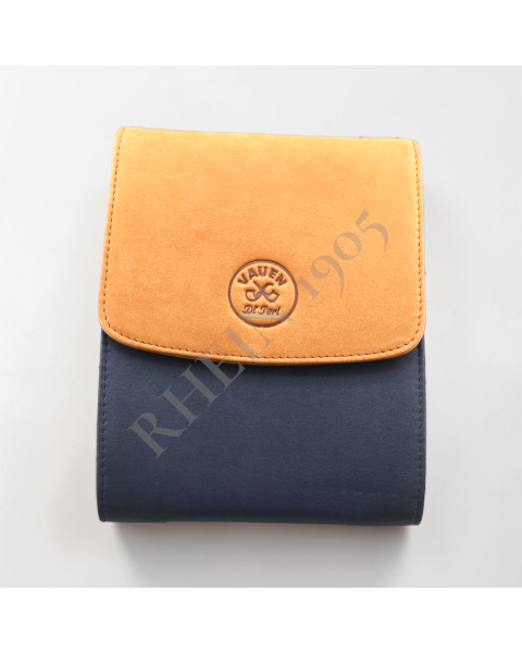 VAUEN PFEIFENTASCHE EASY NAVY 640 — Rhein 1905