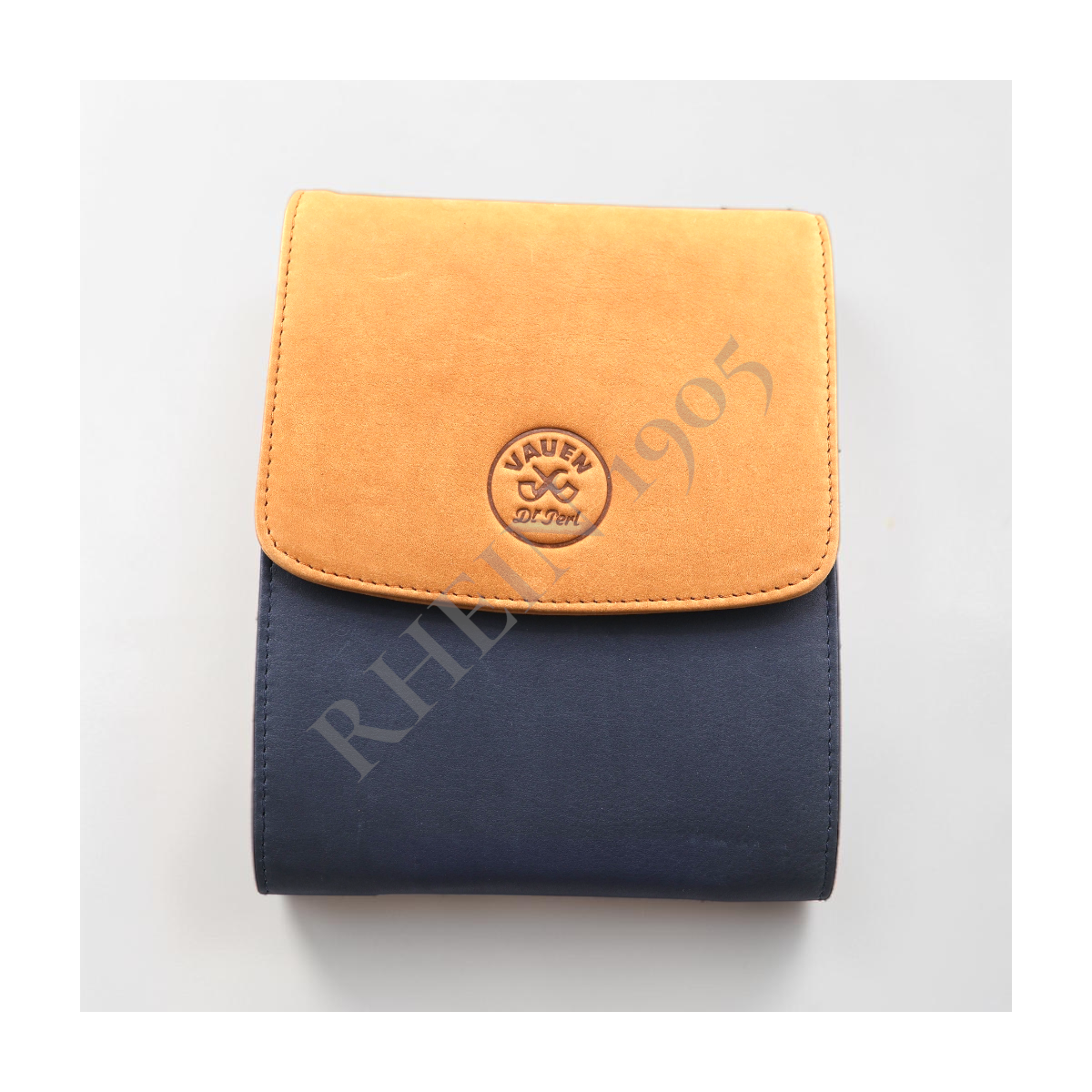 VAUEN PFEIFENTASCHE EASY NAVY 640 — Rhein 1905