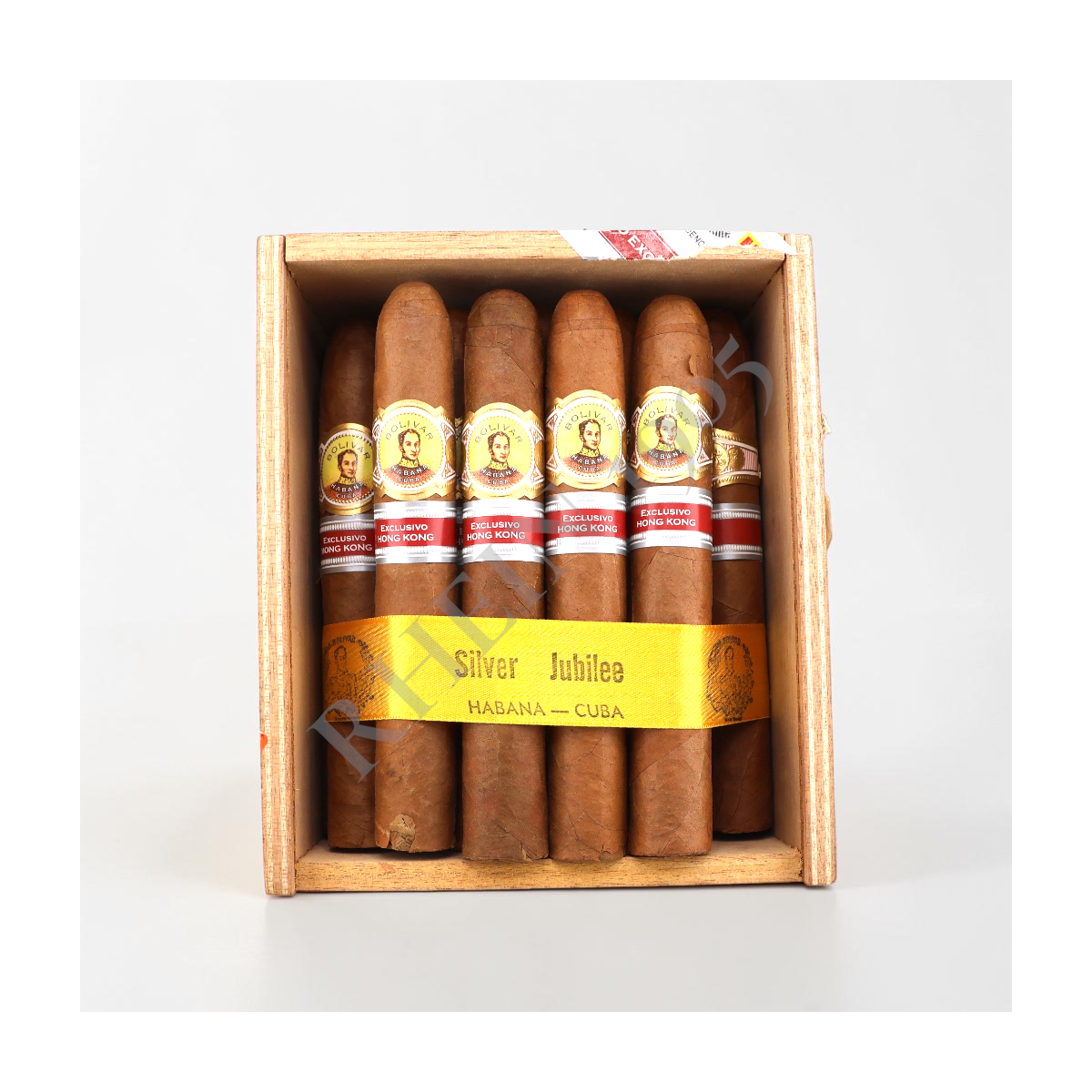 BOLIVAR SILVER JUBILEE ER HONG-KONG 2017 - BOX 25'S — Rhein 1905