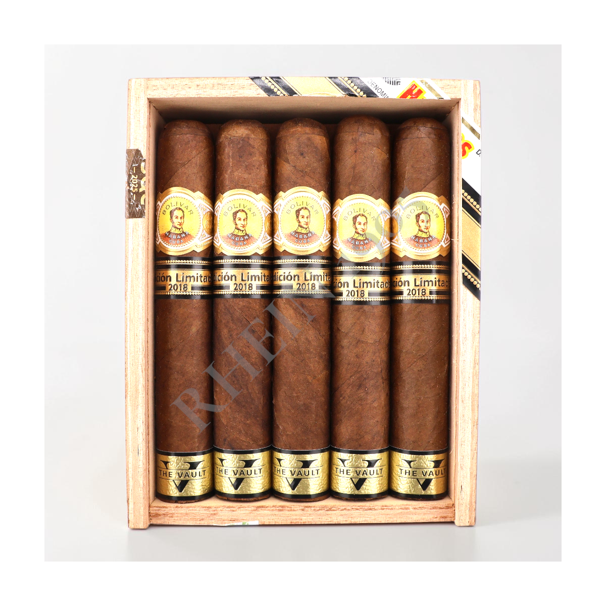 BOLIVAR SOBERANO THE VAULT EL 2018 FULL BOX 10'S — Rhein 1905