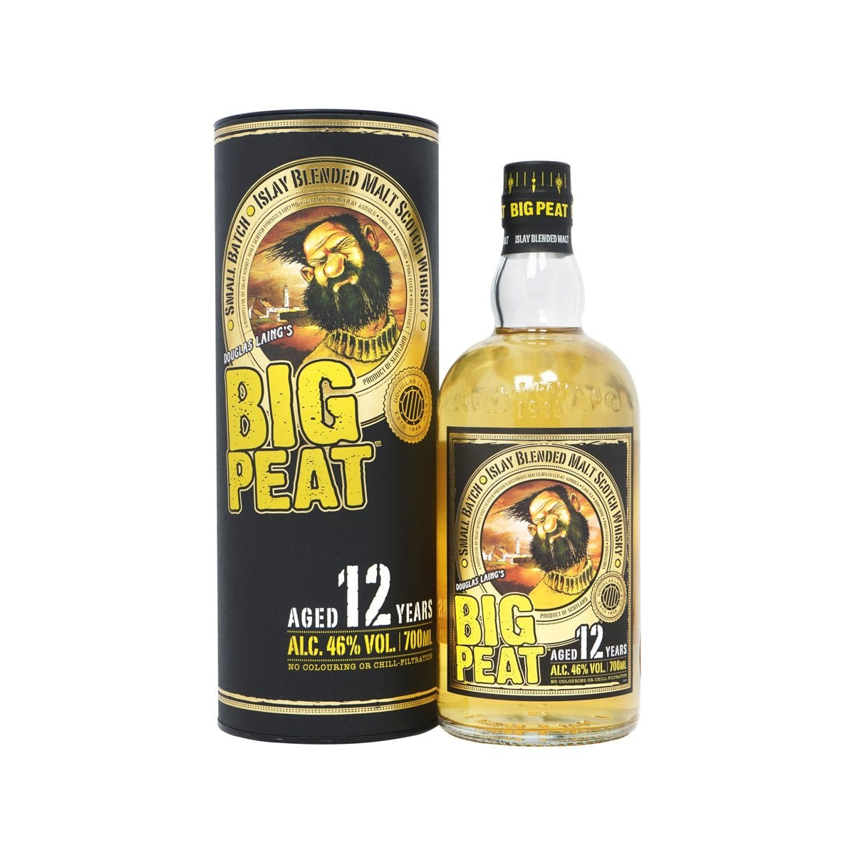 WHISKY BIG PEAT 12 YEARS  46% - 70 CL — Rhein 1905