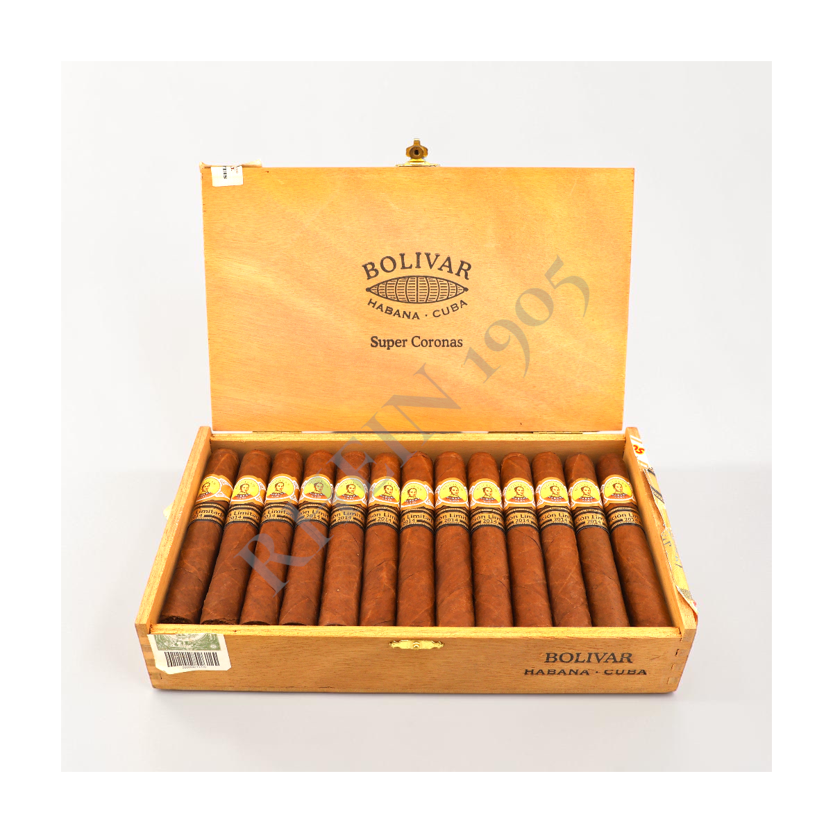 BOLIVAR SUPER CORONAS EL 2014 - BOX 25'S — Rhein 1905