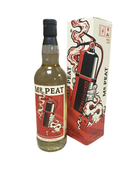 WHISKY MR PEAT A HEAVILY PEATED LOWLANDS SINGLE MALT — Rhein 1905
