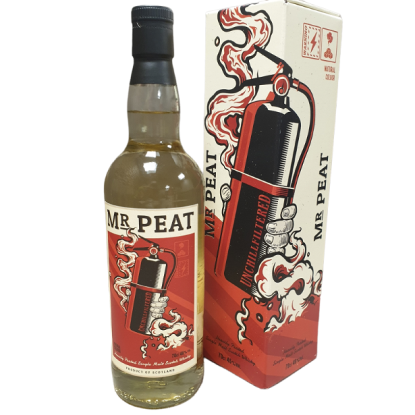 WHISKY MR PEAT A HEAVILY PEATED LOWLANDS SINGLE MALT — Rhein 1905