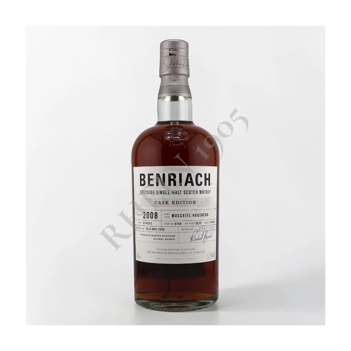 BENRIACK 2008 SINGLE MALT SCOTCH WHISKY BOX — Rhein 1905