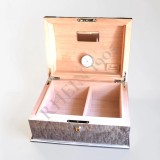 GENTILI HUMIDOR 50'S GRIS AVEC PLATEAU — Rhein 1905