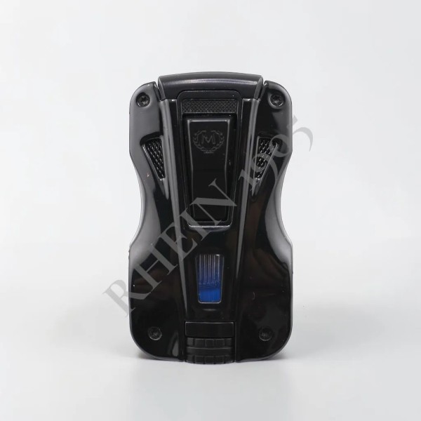 MYON LE CAMP 2-JET LIGHTER + 2 PIERCER BLACK — Rhein 1905