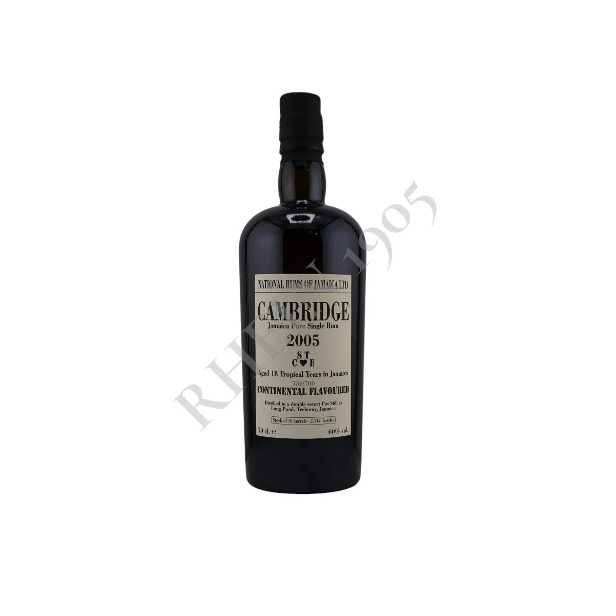 CAMBRIDGE JAMAICA RUM 2005 — Rhein 1905