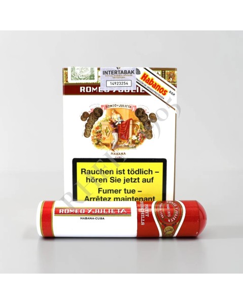 ROMEO Y JULIETA PETIT CHURCHILLS TUBOS CARDBOX /3 — Rhein 1905