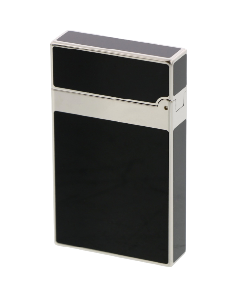 ST DUPONT LIGNE 2 LAQUE NOIRE PALLADIUM — Rhein 1905