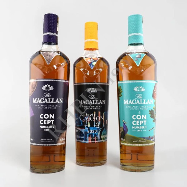 THE MACALLAN CONCEPT SERIES 1/2/3 — Rhein 1905