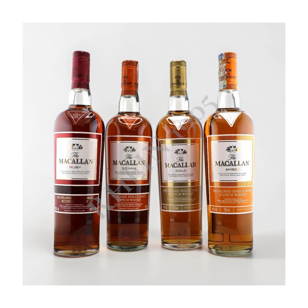 THE MACALLAN 1824 SERIES 4 BOUTEILLES — Rhein 1905