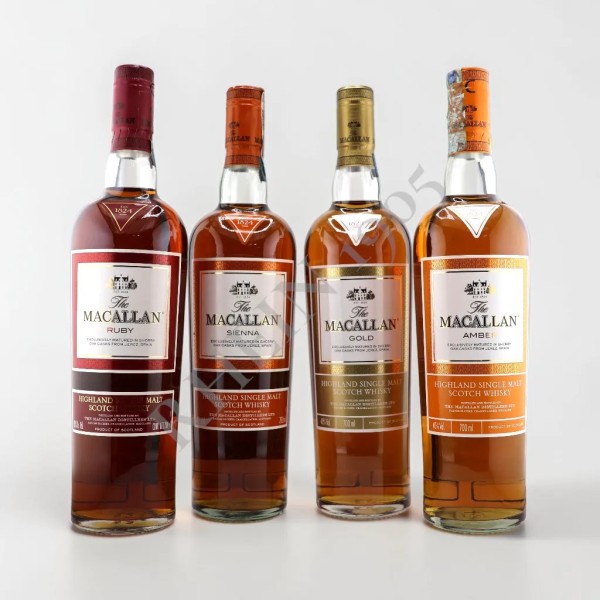 THE MACALLAN 1824 SERIES 4 BOUTEILLES — Rhein 1905