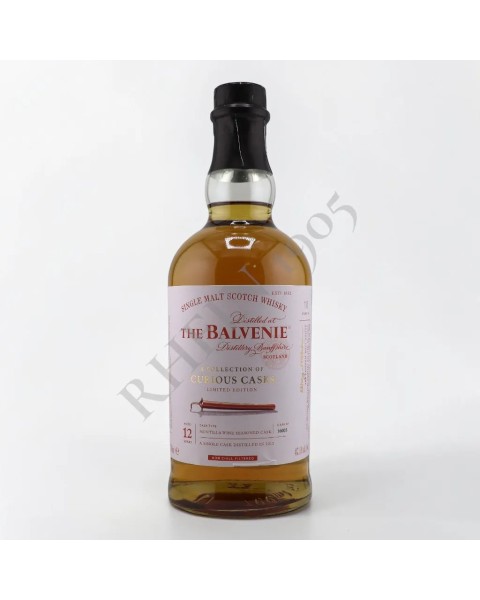THE BALVENIE 12yrs MONTILLA WINE CANK SINGLE MALT SCOTCH WHISKY BOX — Rhein 1905