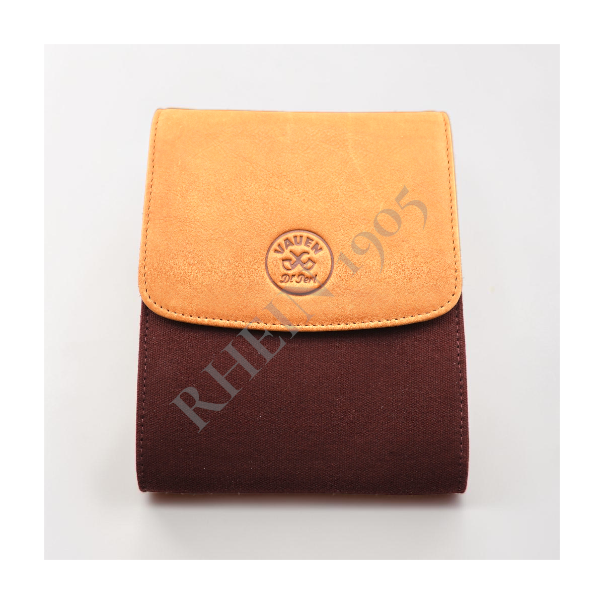 VAUEN PFEIFENTASCHE EASY BROWN 641 — Rhein 1905