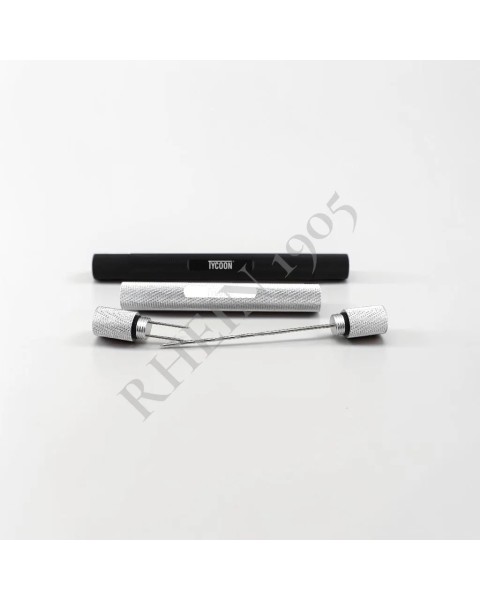 TYCOON CIGAR POKER TOOL ROUND BLACK — Rhein 1905