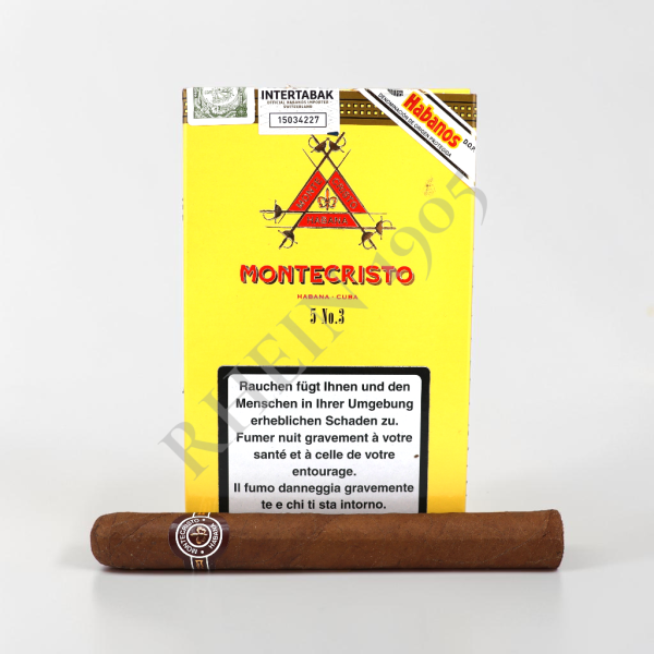 MONTECRISTO N3 CARDBOX /5 — Rhein 1905