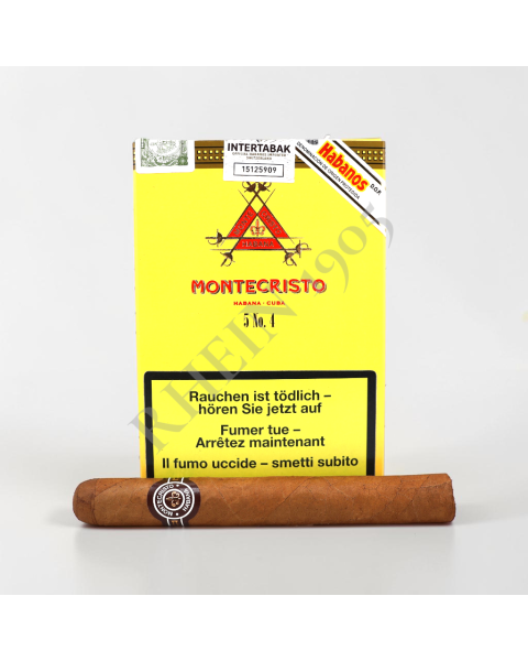 MONTECRISTO N4 CARDBOX /5 — Rhein 1905