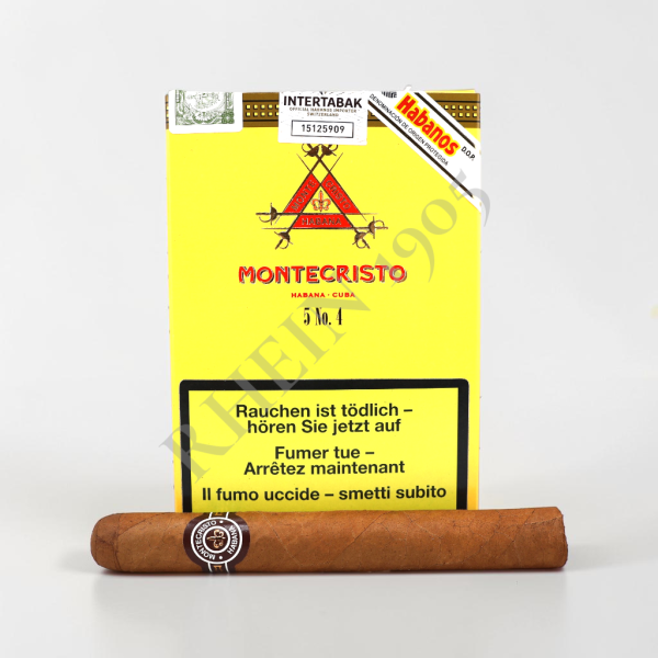 MONTECRISTO N4 CARDBOX /5 — Rhein 1905