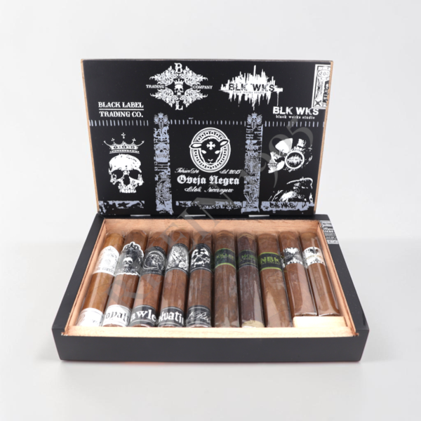 BLACK LABEL WKS ROBUSTO SAMPLER 10'S — Rhein 1905