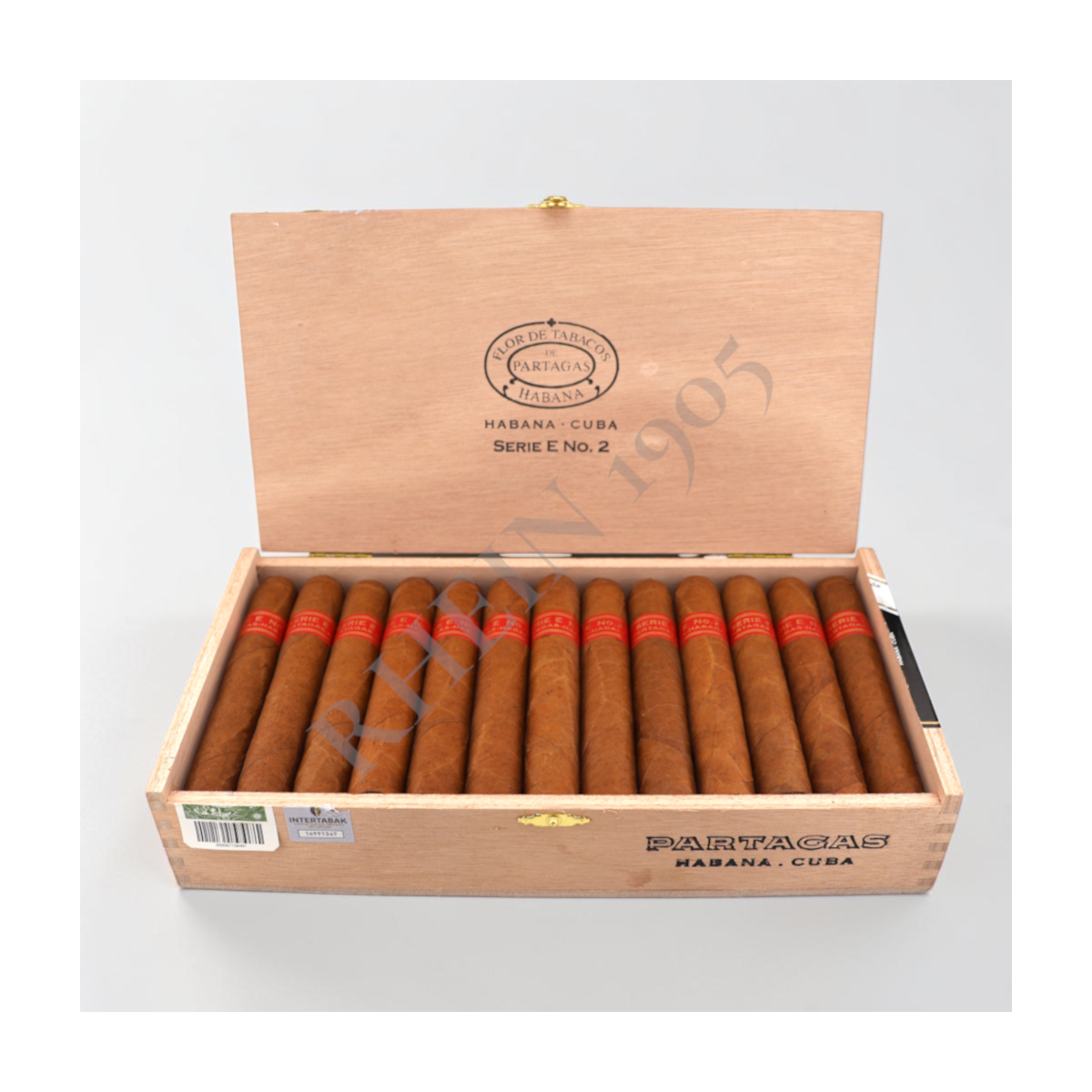 PARTAGAS SERIE E2 / 25'S — Rhein 1905