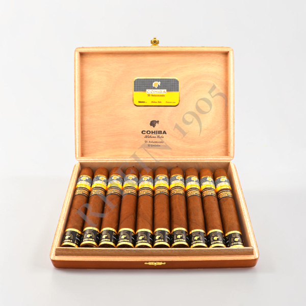 COHIBA 55 ANIVERSARIO VICTORIA EL 2021 - FULL BOX 10'S — Rhein 1905