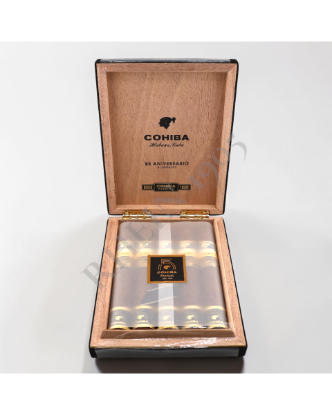 COHIBA 55TH "PREMIER" BOX 5 TRAVEL EL 2021 — Rhein 1905