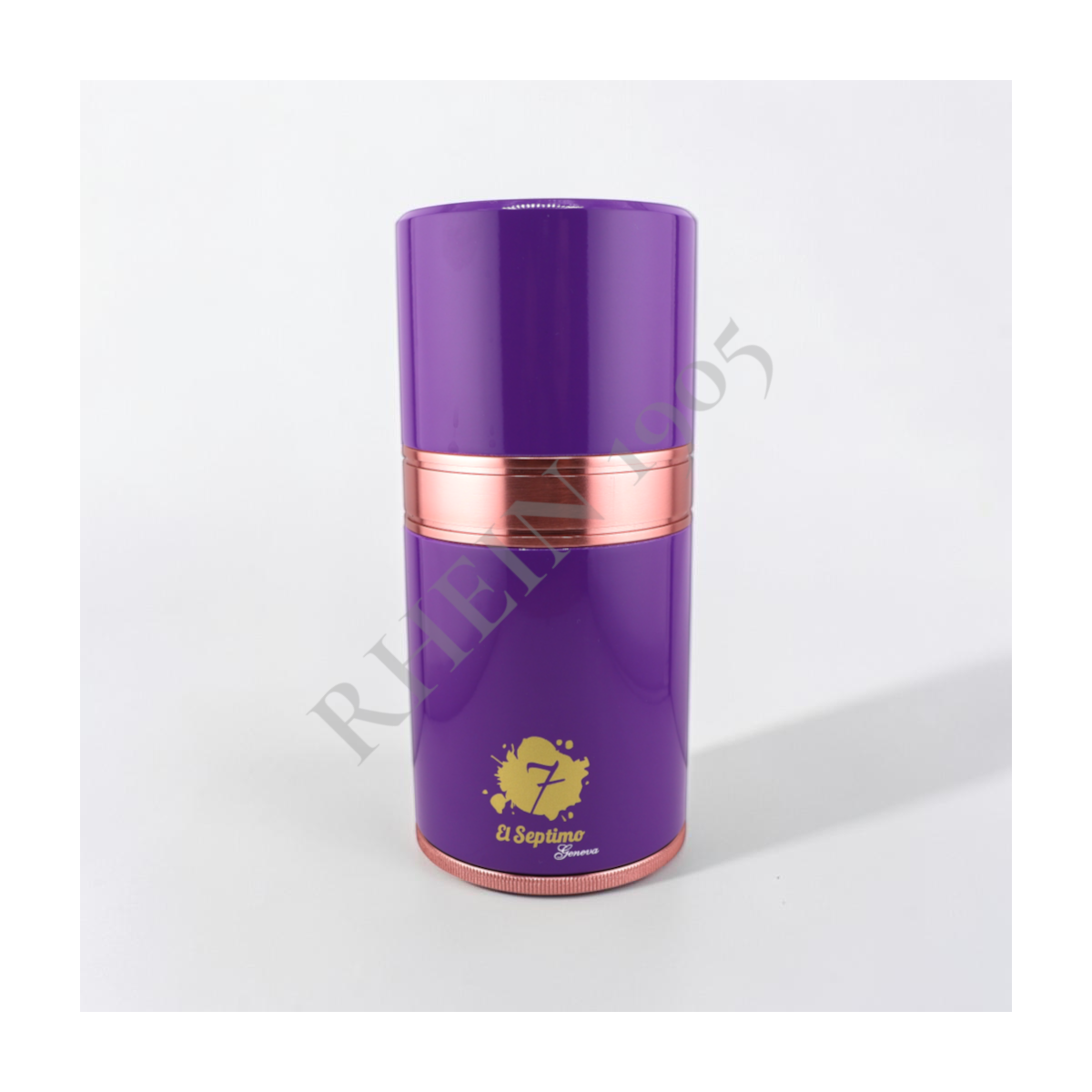 EL SEPTIMO ETUI 6 CIGARS TUBE AMETHYSTE — Rhein 1905