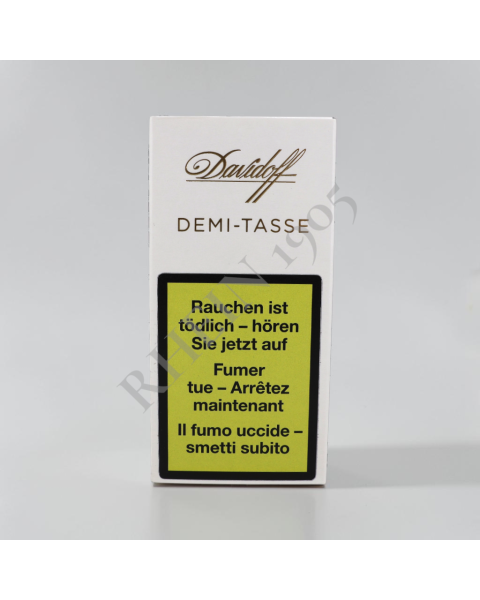 DAVIDOFF DEMI-TASSE CARDBOX /10'S — Rhein 1905