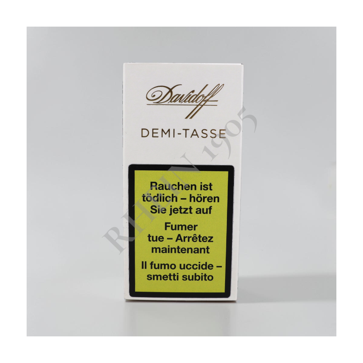 DAVIDOFF DEMI-TASSE CARDBOX /10'S — Rhein 1905