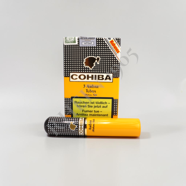 COHIBA AMBAR TUBOS CARDBOX /3 — Rhein 1905
