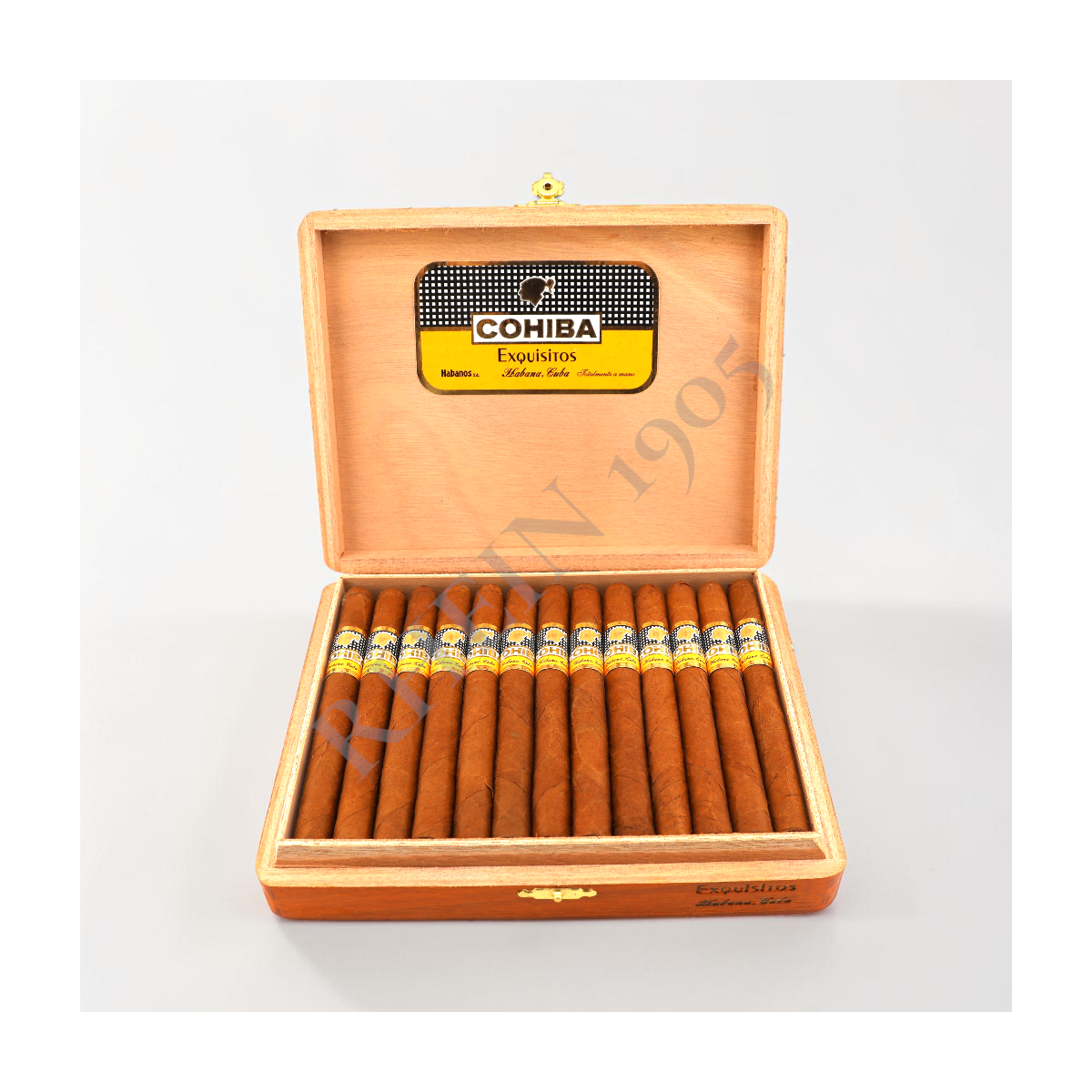 COHIBA EXQUISITOS BOX 25'S — Rhein 1905