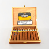 COHIBA PIRAMIDES EXTRA FULL BOX 10'S — Rhein 1905