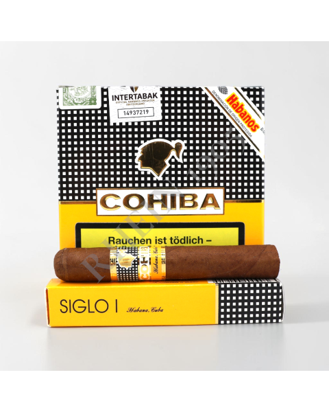 COHIBA SIGLO I CARDBOX /5 — Rhein 1905