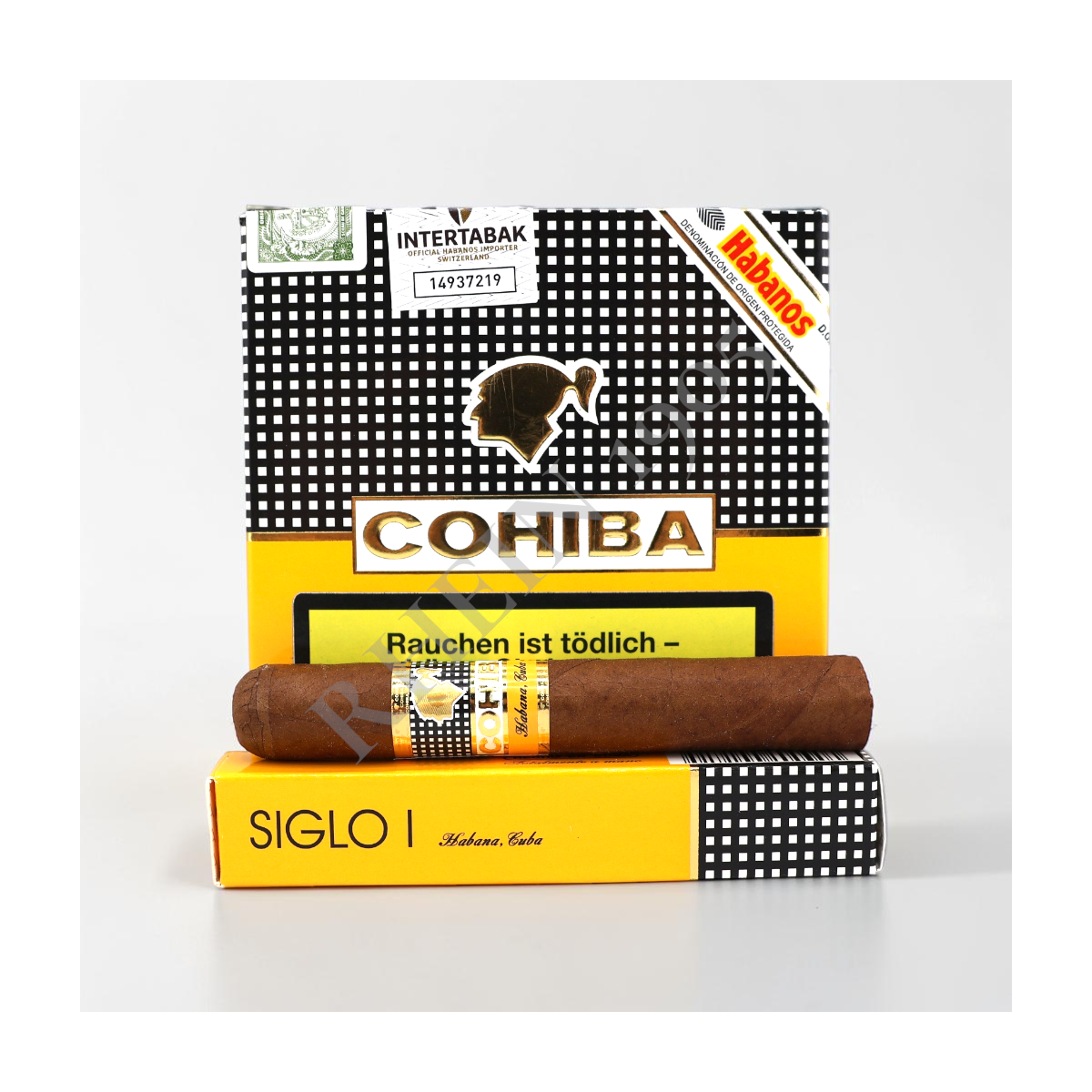 COHIBA SIGLO I CARDBOX /5 — Rhein 1905