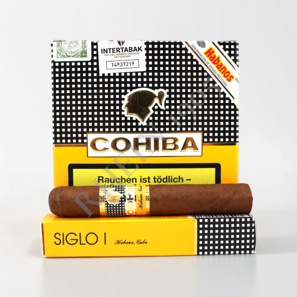 COHIBA SIGLO I CARDBOX /5 — Rhein 1905