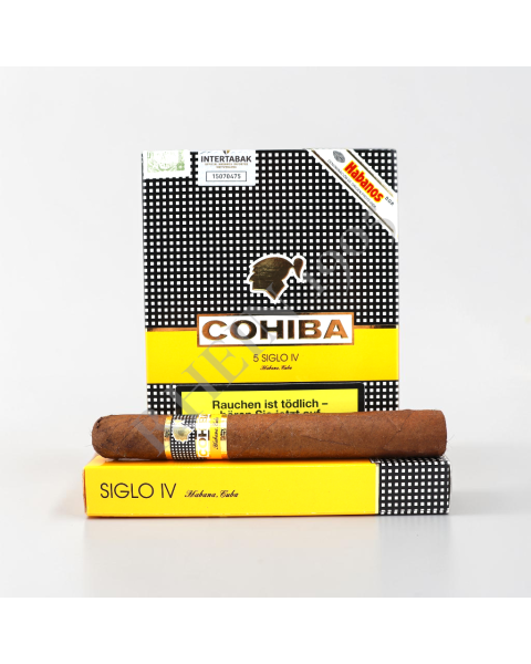 COHIBA SIGLO IV CARDBOX/5 — Rhein 1905