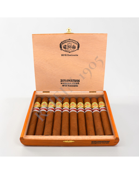 DIPLOMATICOS EL EMISARIO ER SUIZA FULL BOX 10'S — Rhein 1905