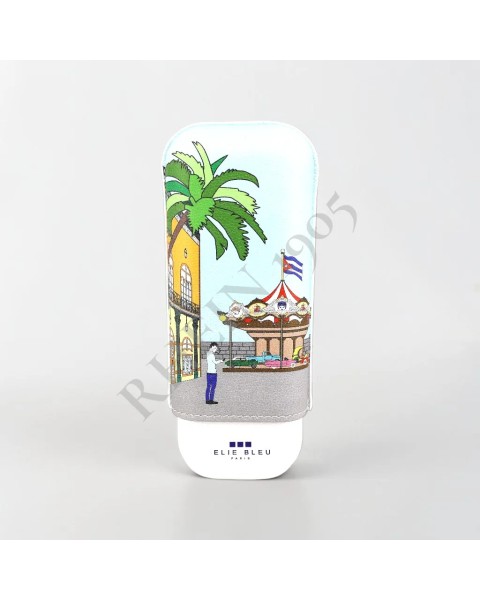 ELIE BLEU ETUI CASA CUBANA CAROUSEL 2 CIGARS CALIBRE 27 — Rhein 1905