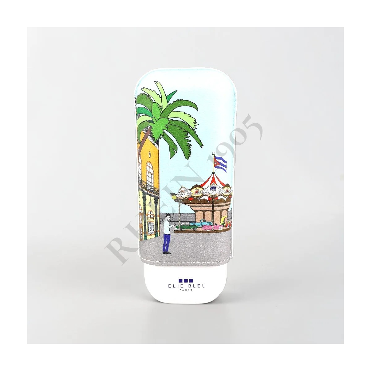 ELIE BLEU ETUI CASA CUBANA CAROUSEL 2 CIGARS CALIBRE 27 — Rhein 1905