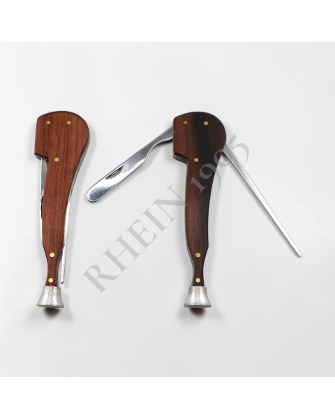 FARO PIPE TOOL EBONY  OR ROSE WOOD — Rhein 1905