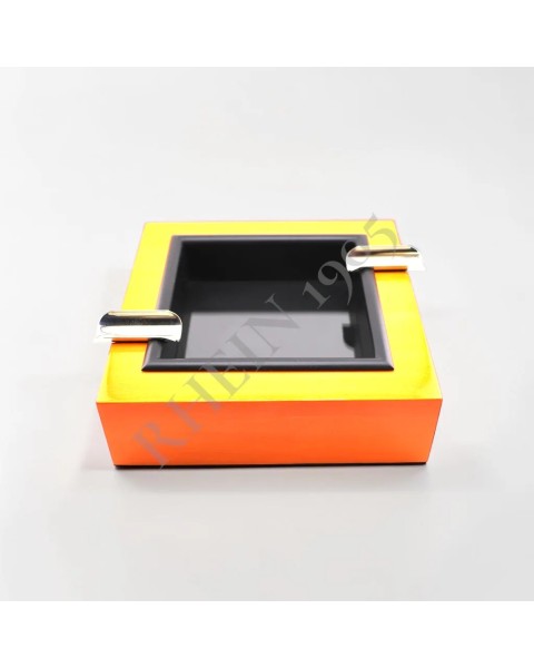 GENTILI ASHTRAY BOLIVAR ORANGE — Rhein 1905