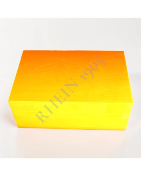 GENTILI HUMIDOR 30 CIGARS ORANGE — Rhein 1905