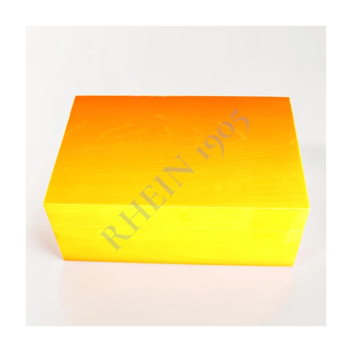 GENTILI HUMIDOR 30 CIGARS ORANGE — Rhein 1905