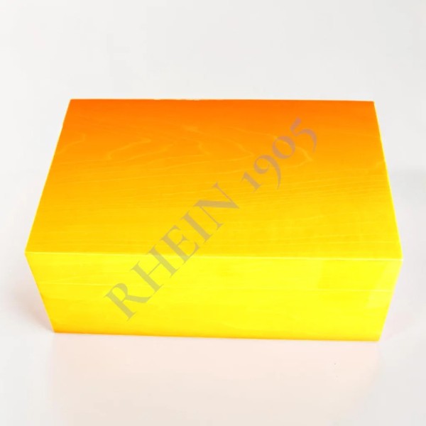 GENTILI HUMIDOR 30 CIGARS ORANGE — Rhein 1905