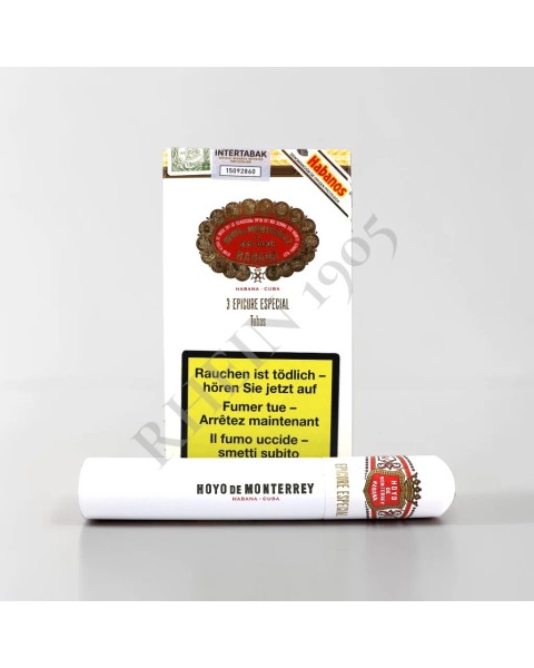 HOYO DE MONTERREY EPICURE ESPECIAL TUBOS — Rhein 1905