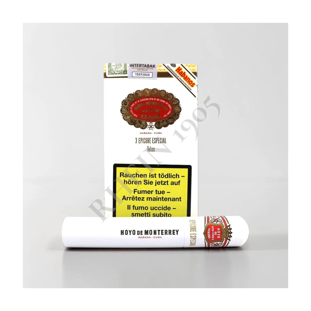 HOYO DE MONTERREY EPICURE ESPECIAL TUBOS — Rhein 1905