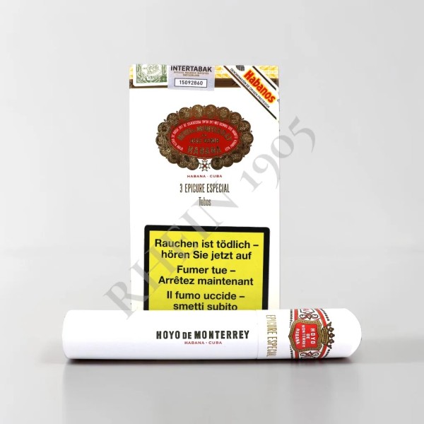HOYO DE MONTERREY EPICURE ESPECIAL TUBOS — Rhein 1905