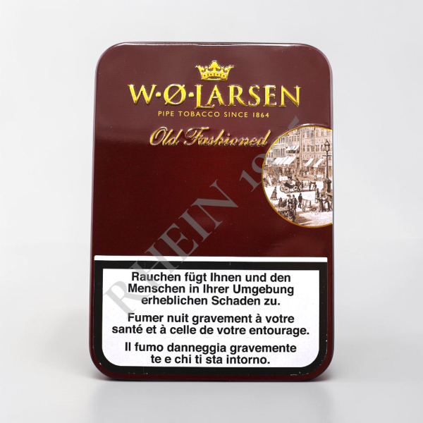 LARSEN TABAC OLD FASHIONED TIN 100 gas — Rhein 1905