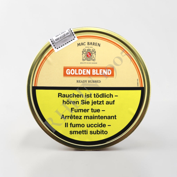 MAC BAREN GOLDEN BLEND TIN — Rhein 1905